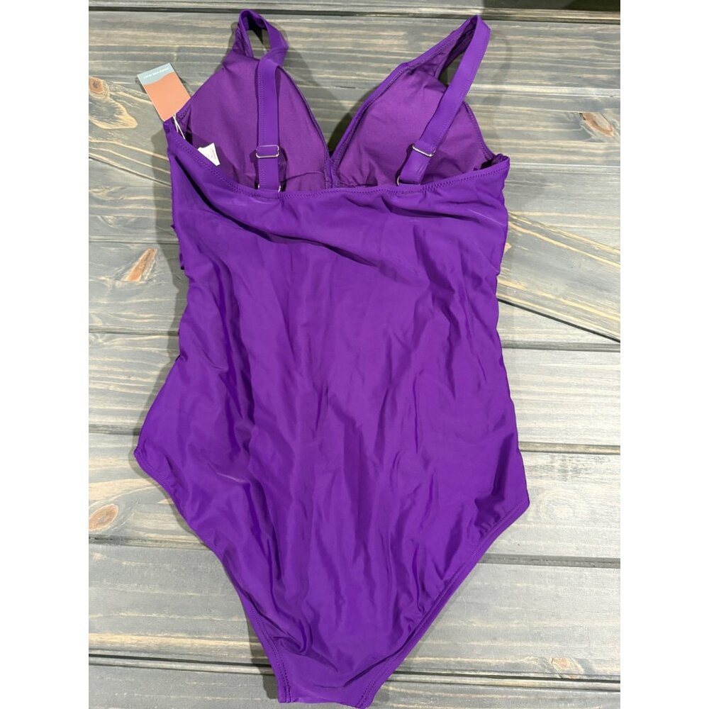 Smismivo Womens One-Piece Swimsuit With Tummy Control & Adjustable Straps - Picture 4 of 6